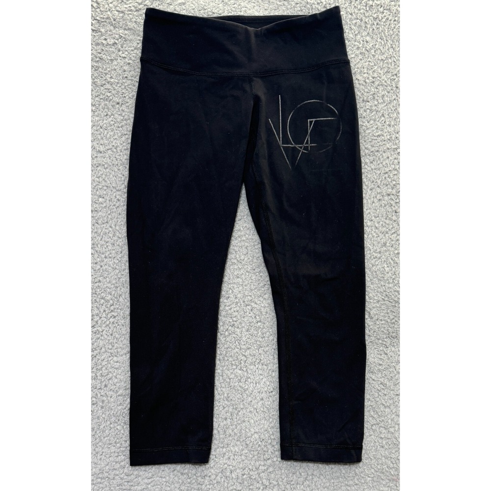 Lululemon Wunder Under Hi-Rise Yoga Workout Capri Pants Womens 4 Gym Black